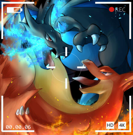 Full Body (Mega Charizards)