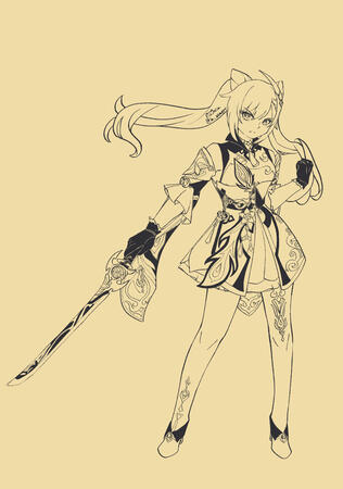 Full Body (Keqing) Full Body (Keqing)